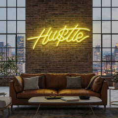 Hustle Led Neon Sign Light