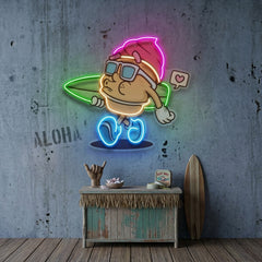 Ice Cream Trendy Retro LED Neon Sign Light Pop Art