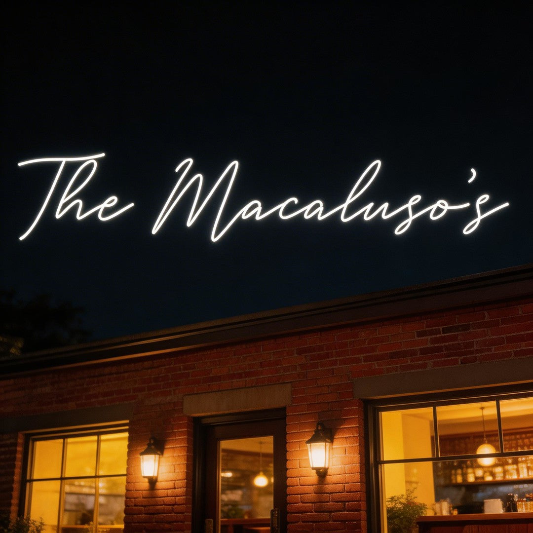 Custom Neon: The Macaluso’s