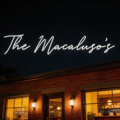 Custom Neon: The Macaluso’s