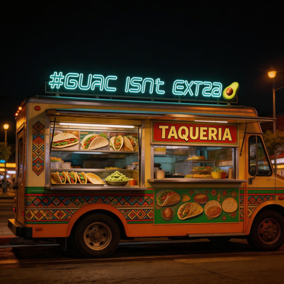 Custom Neon: #Guac Isn’t E...