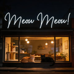 Custom Neon: Meow Meow!