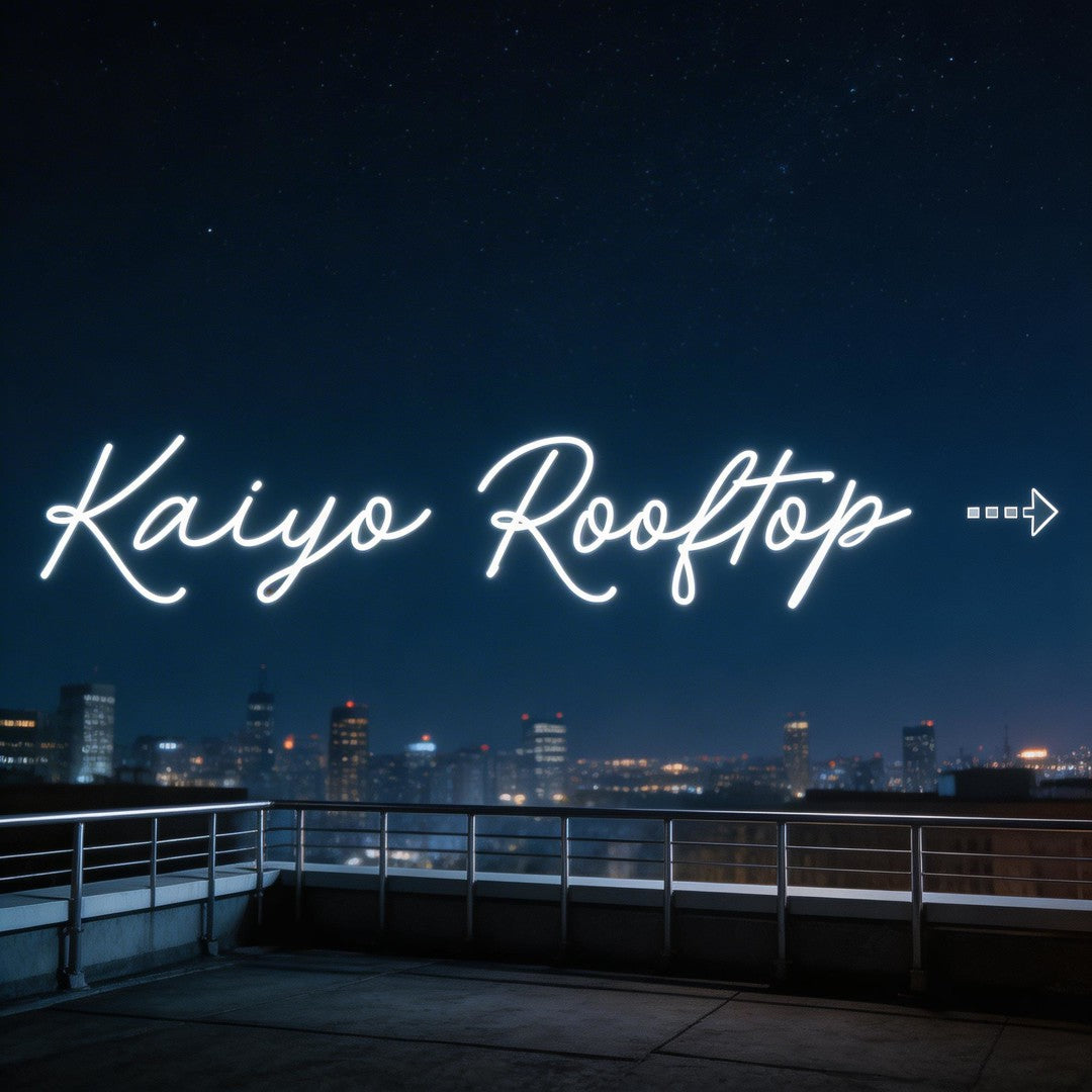 Custom Neon: Kaiyo Rooftop ⇢