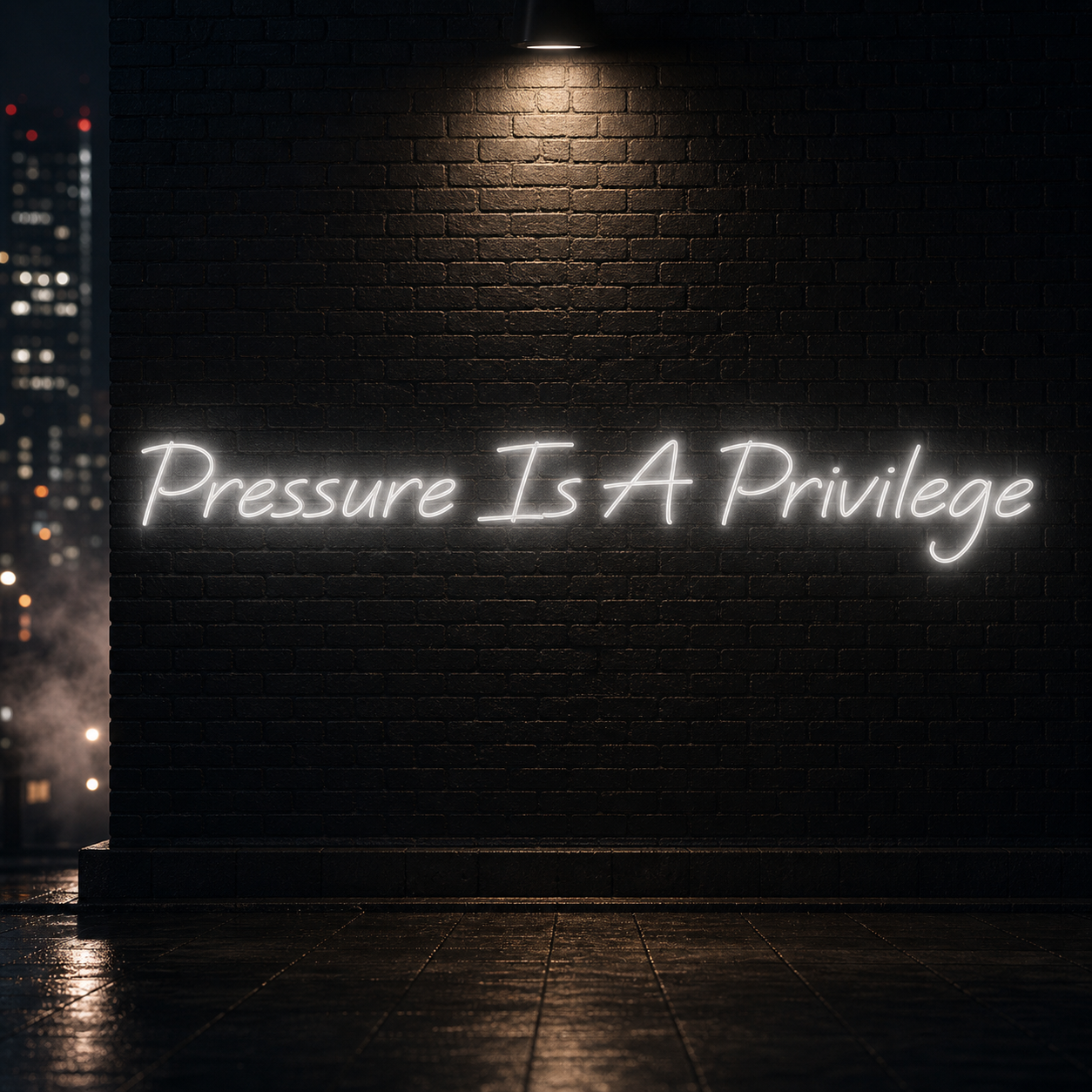 Custom Neon: Pressure Is A...
