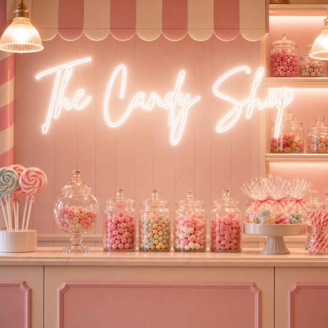 Custom Neon: The Candy Shop