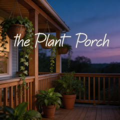 Custom Neon: the Plant Porch
