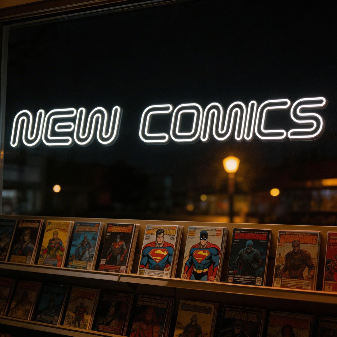 Custom Neon: NEW COMICS