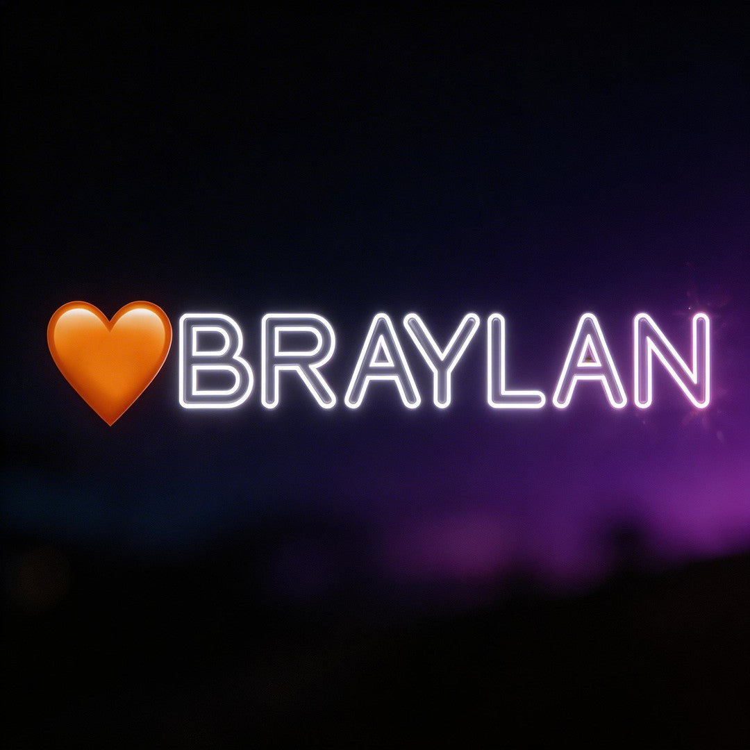 Custom Neon: 🧡BRAYLAN