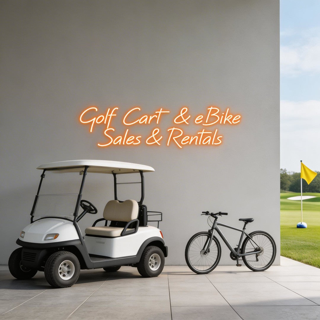 Custom Neon: Golf Cart & e...