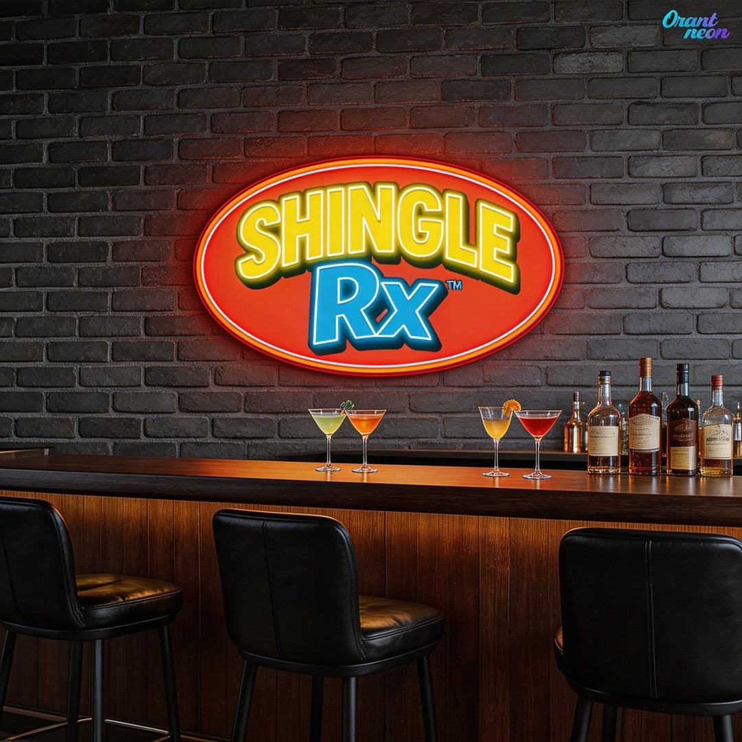 Shingle RX's sign - 45in Indoor