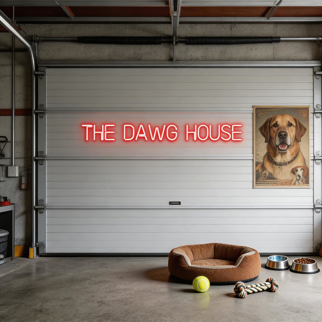 Custom Neon: THE DAWG HOUSE