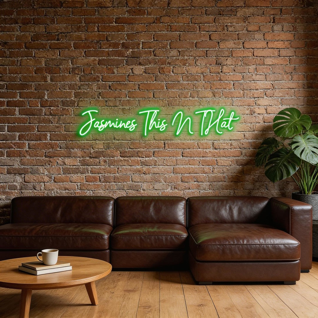 Custom Neon: Jasmines This...