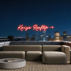 Custom Neon: Kaiyo Rooftop ⇢