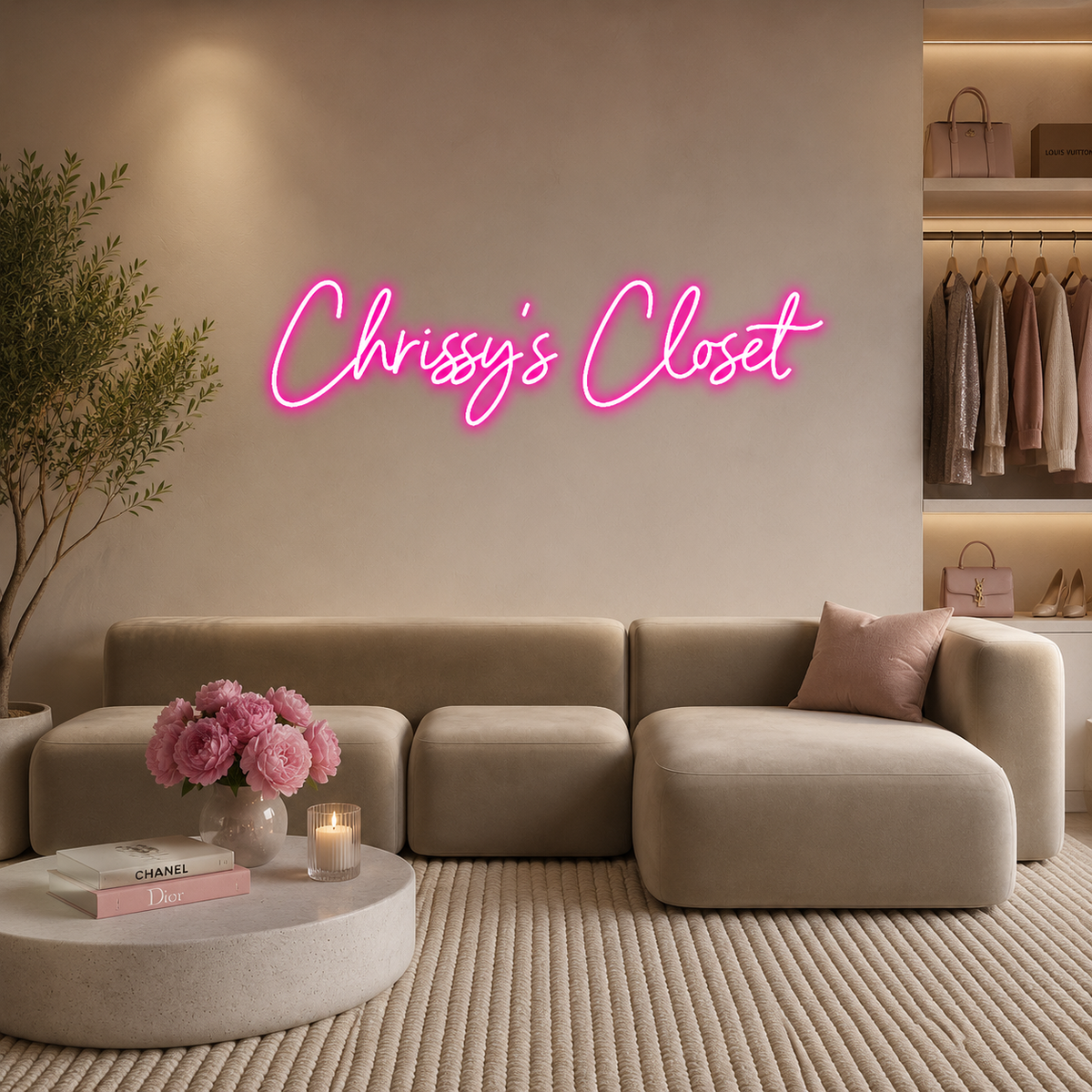 Custom Neon: Chrissy's Clo...