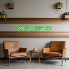 Custom Neon: Sales = Service
