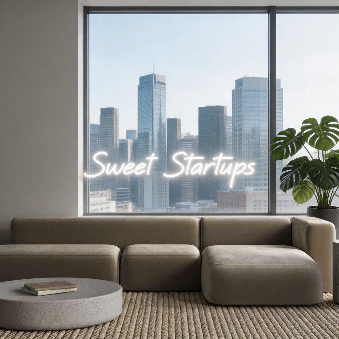 Custom Neon: Sweet Startups