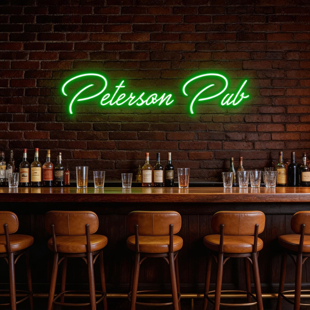 Custom Neon: Peterson Pub