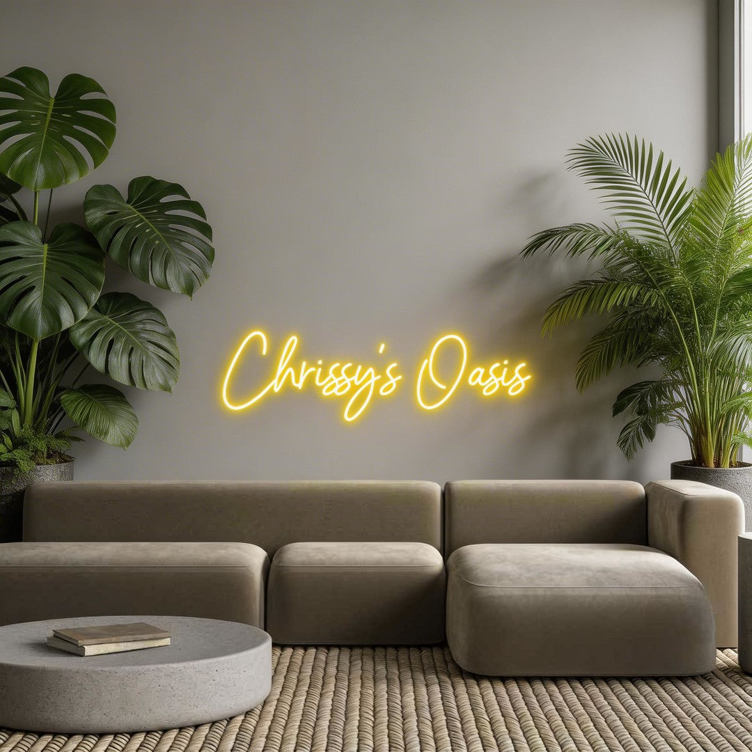 Custom Neon: Chrissy’s Oasis