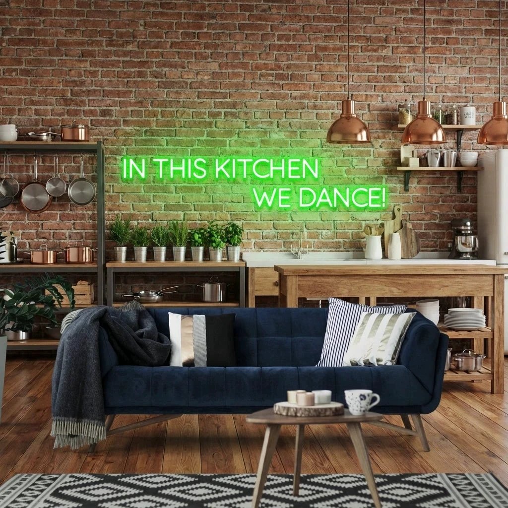 In This Kitchen We Dance Led Neon Sign Light