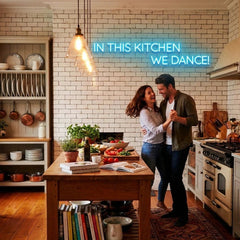 In This Kitchen We Dance Led Neon Sign Light