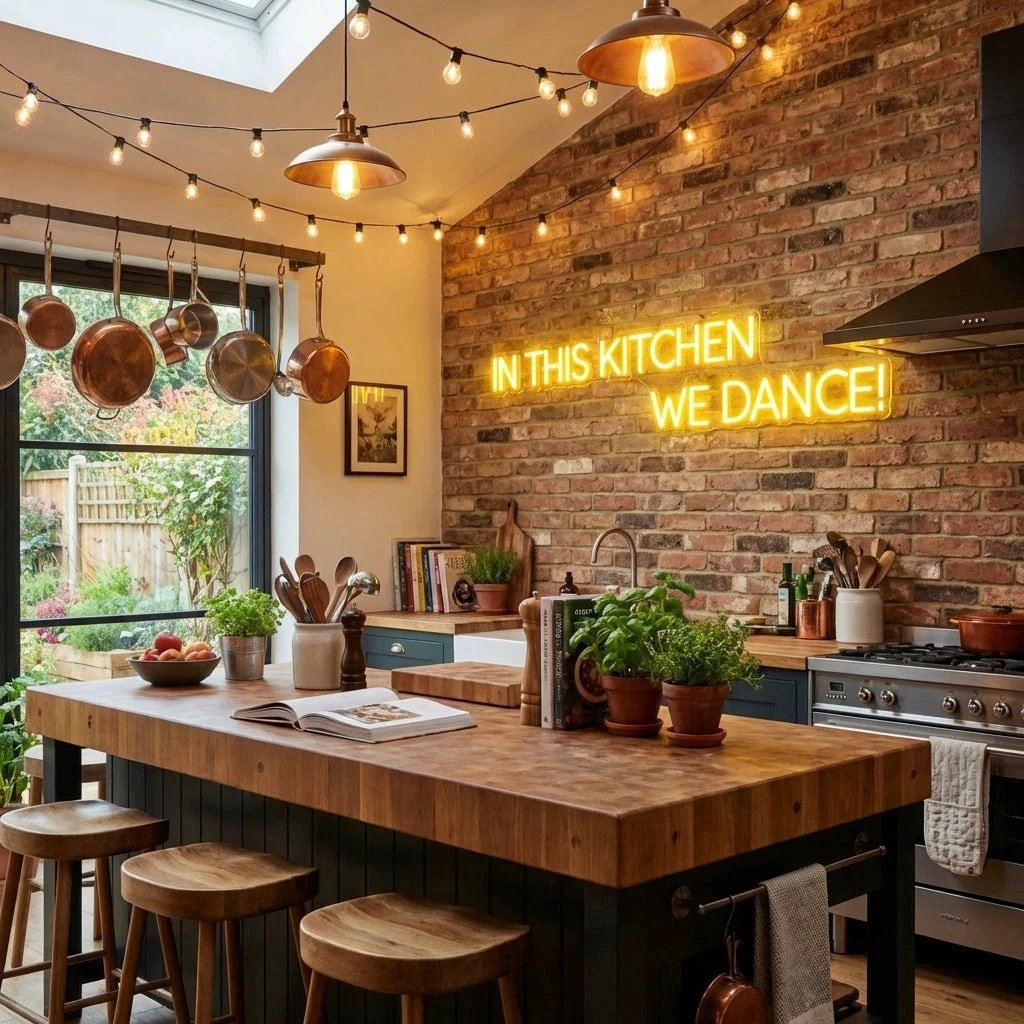 In This Kitchen We Dance Led Neon Sign Light