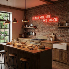 In This Kitchen We Dance Led Neon Sign Light