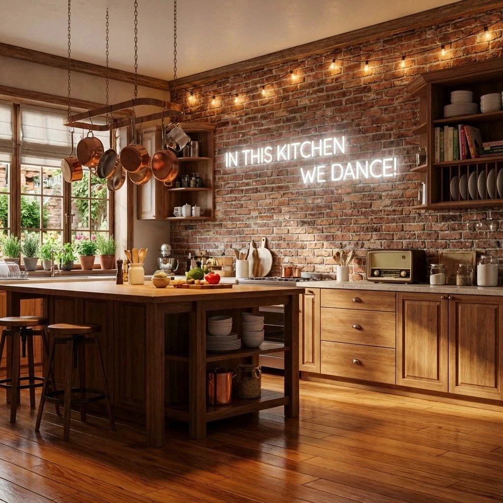 In This Kitchen We Dance Led Neon Sign Light