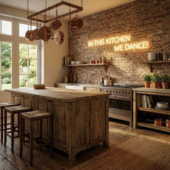 In This Kitchen We Dance Led Neon Sign Light