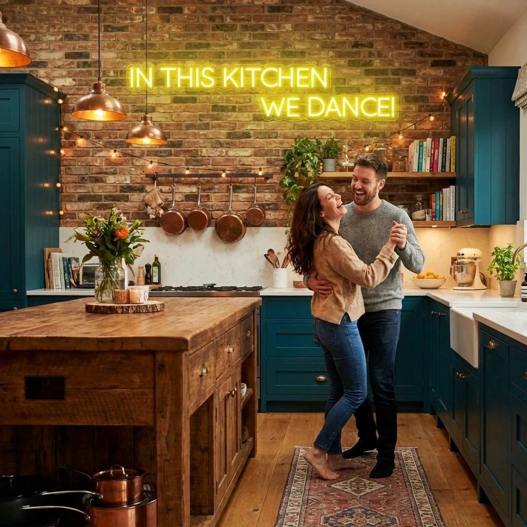 In This Kitchen We Dance Led Neon Sign Light