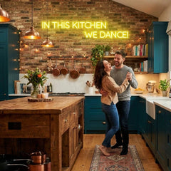 In This Kitchen We Dance Led Neon Sign Light