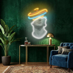Into face Neon Artwork Led Neon Sign Light
