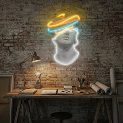 Into face Neon Artwork Led Neon Sign Light