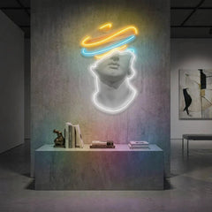 Into face Neon Artwork Led Neon Sign Light