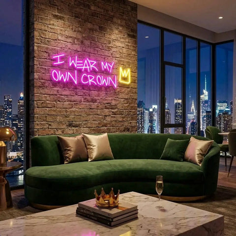 I Wear My Own Multi Color Led Neon Sign Light