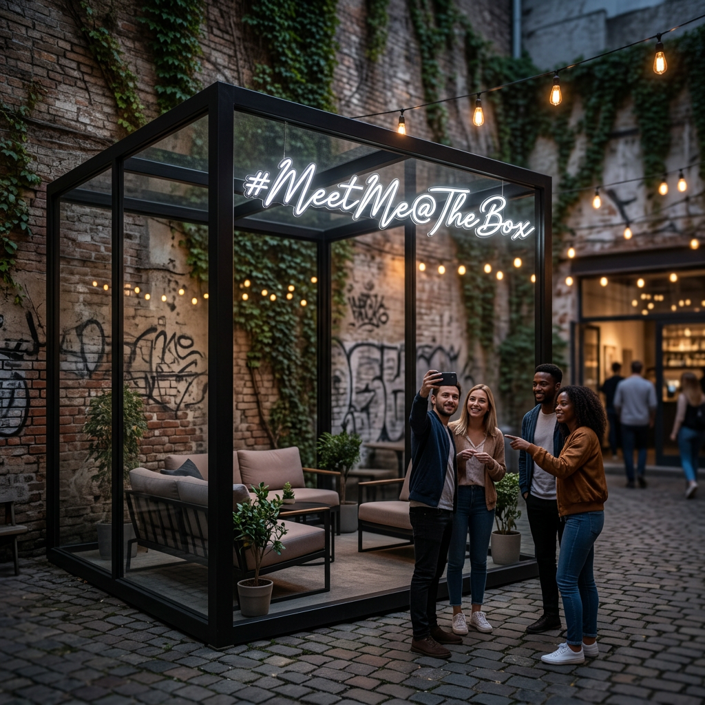 Custom Neon: #MeetMe@TheBox