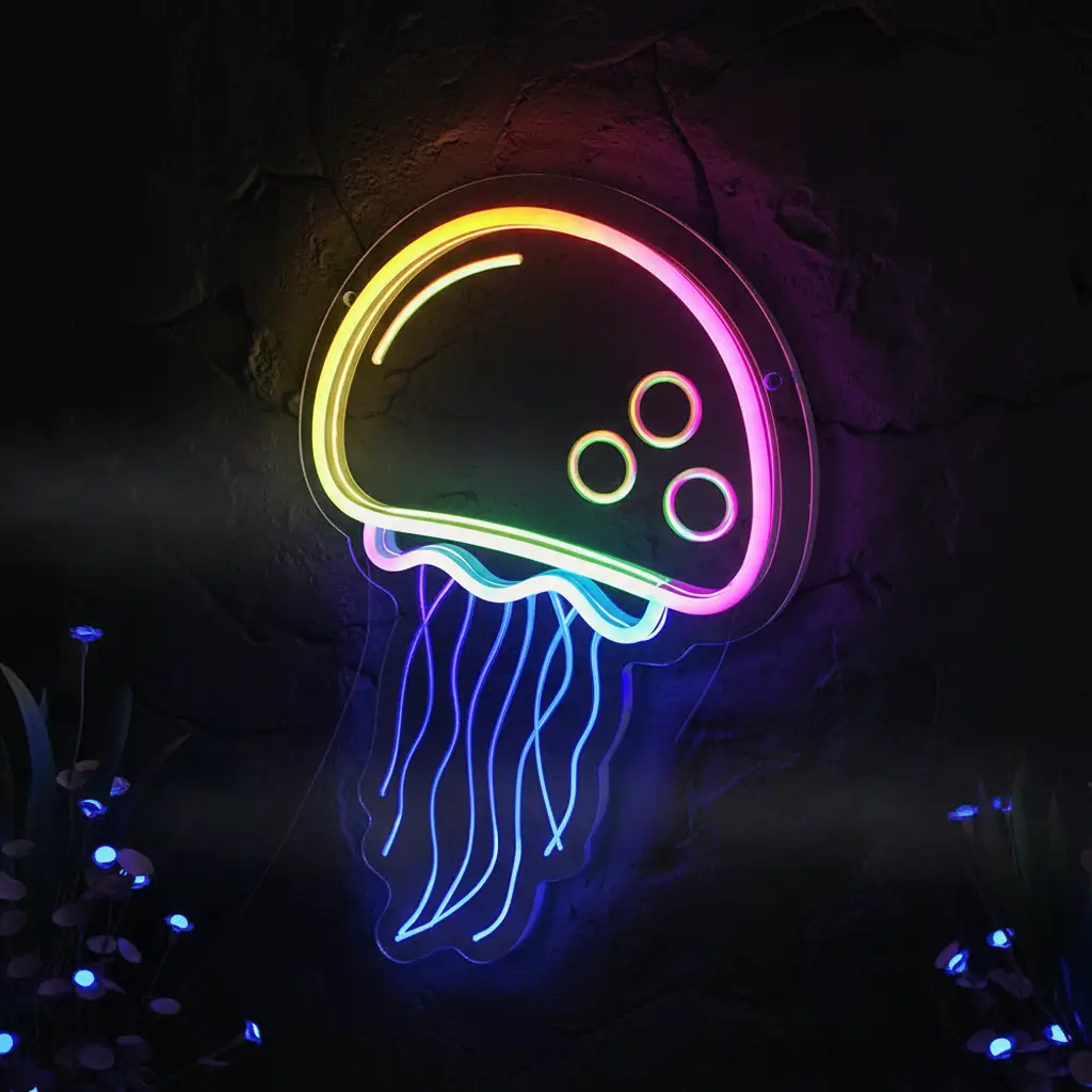 Mirror Neon Sign for Home&Shop Decor