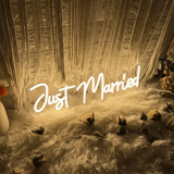 Just Married Wedding Neon Signs Design Neon Sign