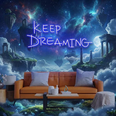 Keep Dreaming Led Neon Sign Light