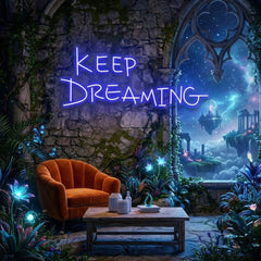 Keep Dreaming Led Neon Sign Light