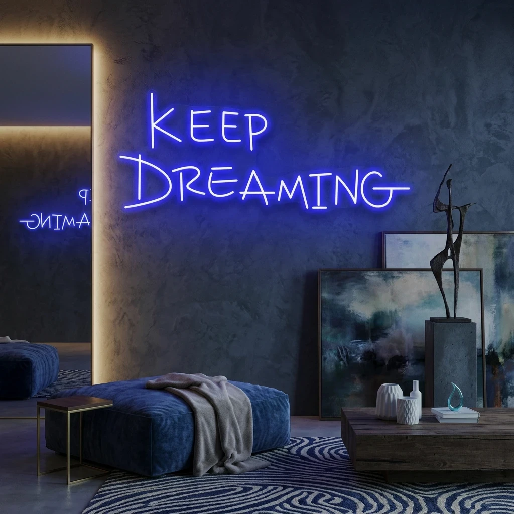 Keep Dreaming Led Neon Sign Light
