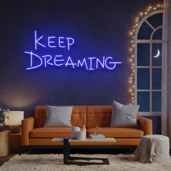 Keep Dreaming Led Neon Sign Light