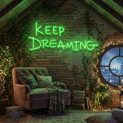 Keep Dreaming Led Neon Sign Light
