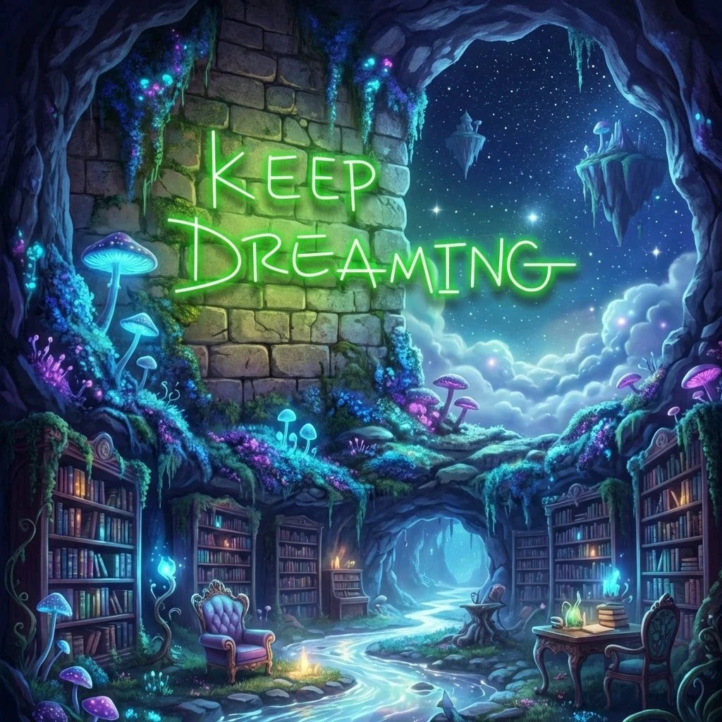 Keep Dreaming Led Neon Sign Light