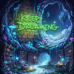 Keep Dreaming Led Neon Sign Light