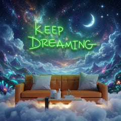 Keep Dreaming Led Neon Sign Light