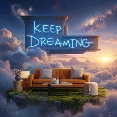 Keep Dreaming Led Neon Sign Light