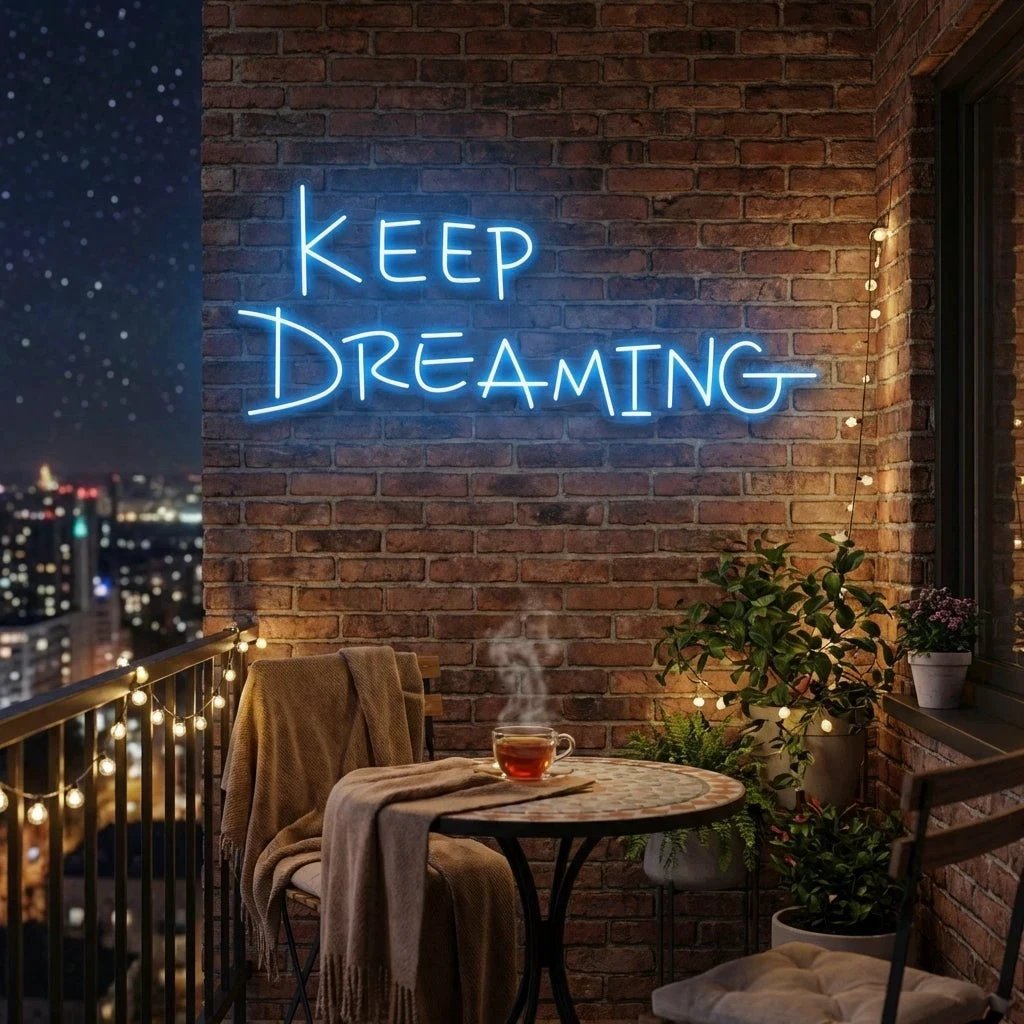 Keep Dreaming Led Neon Sign Light