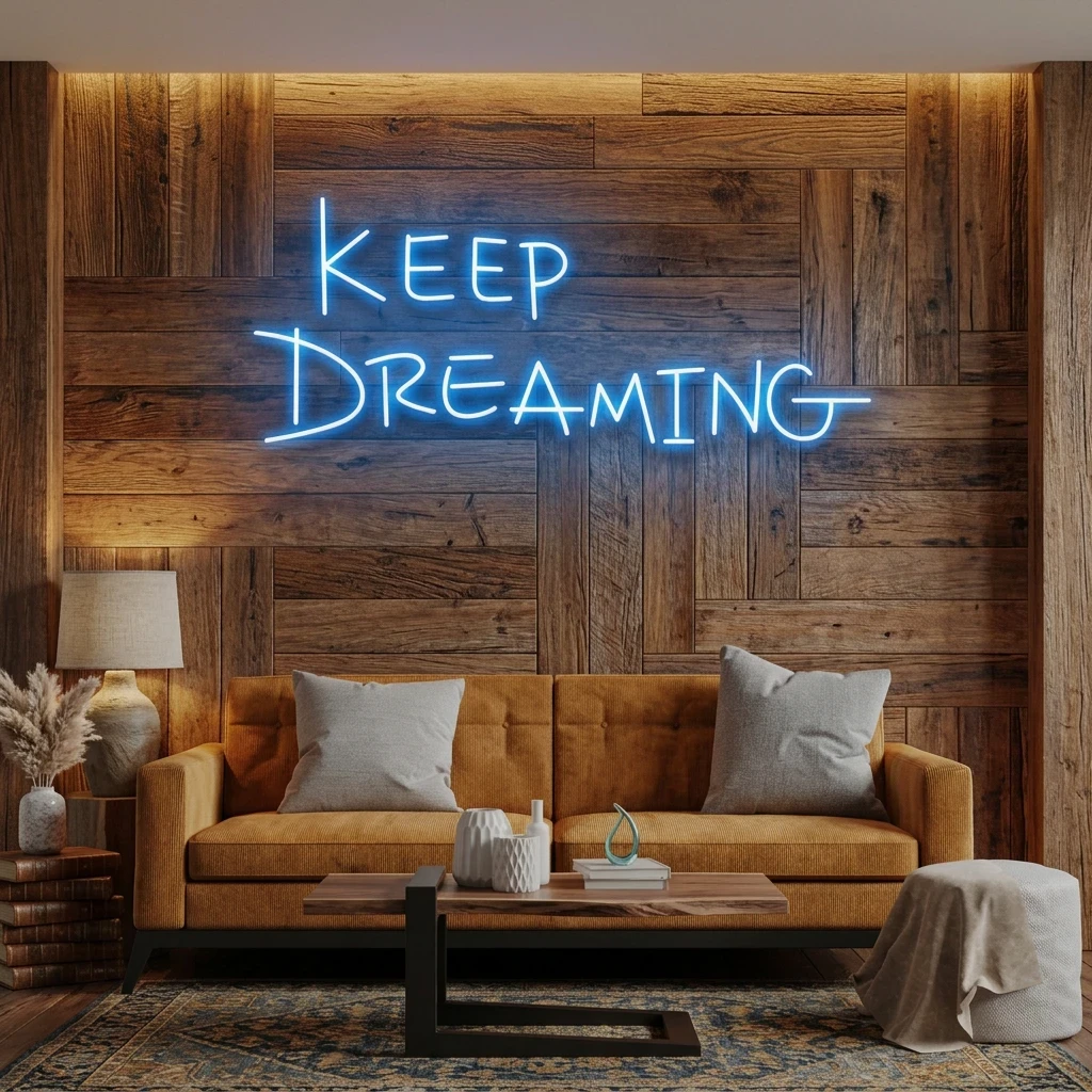 Keep Dreaming Led Neon Sign Light