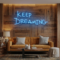 Keep Dreaming Led Neon Sign Light