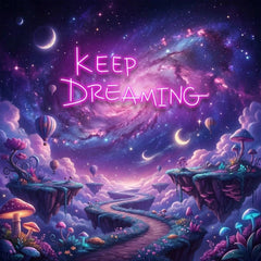 Keep Dreaming Led Neon Sign Light